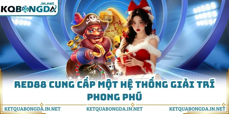 Red88 cung cấp một hệ thống giải trí phong phú